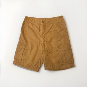 NWT Eastern Mountain Sports 34 Men’s Dockworker Cargo Shorts Dark Khaki